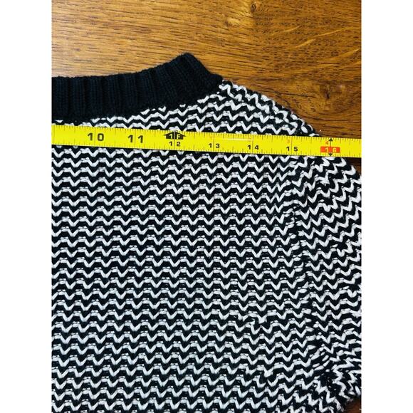 GAP Maternity Chunky Knit Long Sweater Dress. Striped Chevron Stripe Women's XS - Picture 8 of 12